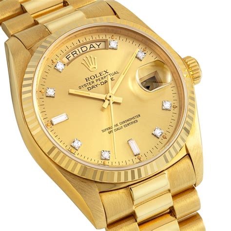 rolex day date gold bracelet|rolex day date price list.